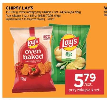 Chipsy Lay's Oven Baked Grilled Paprika +1 wariant