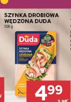 Szynka drobiowa wędzona Duda