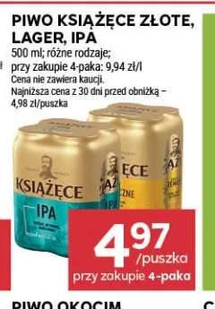 Piwo Książęce Lager +2 warianty
