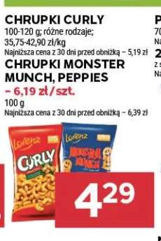 Chrupki Curly +2 warianty