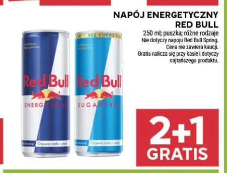 Napój energetyczny Red Bull