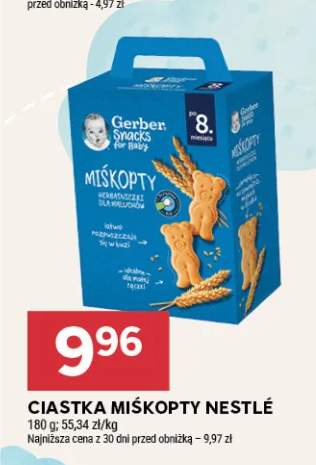 Ciastka Miśkopty Nestlé