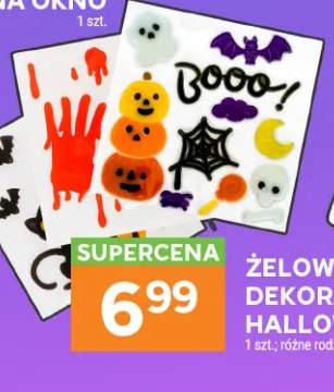 Żelowa dekoracja na Halloween