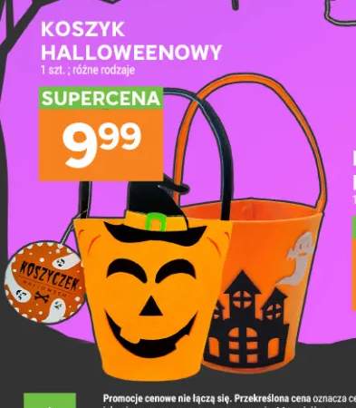 Koszyk halloweenowy