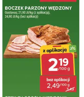 Boczek parzony wędzony Gustavus