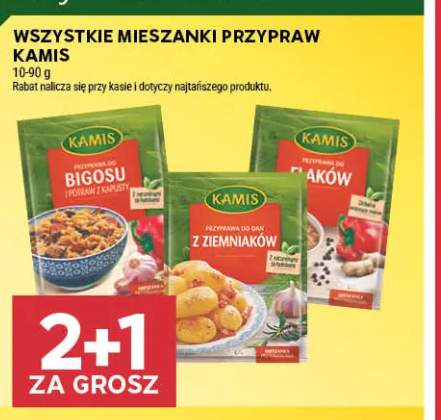 Mieszanka przypraw do bigosu Kamis +3 warianty