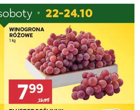 Winogrona różowe