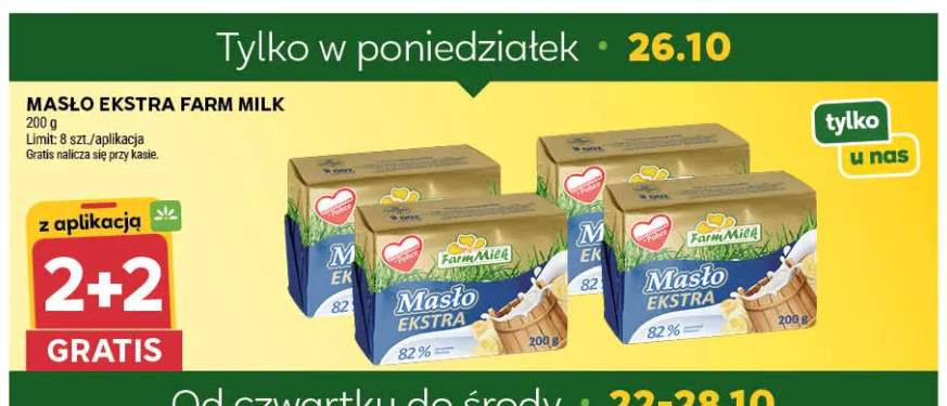 Masło ekstra Farm Milk