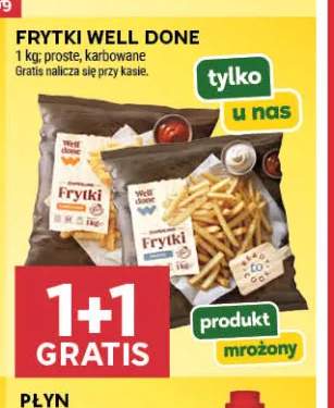 Frytki proste Well Done +1 wariant