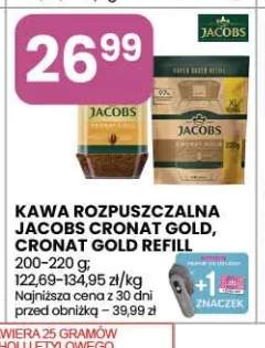 Kawa rozpuszczalna Jacobs Cronat Gold +1 wariant