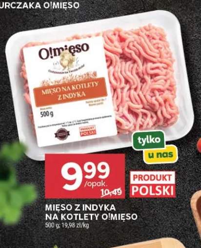 Mięso z indyka na kotlety O!Mięso