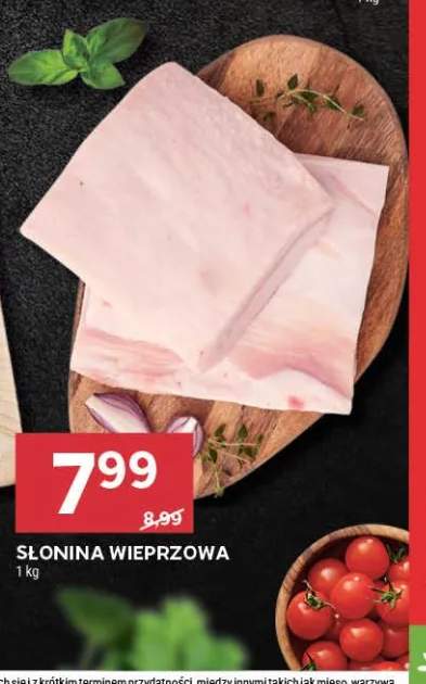 Słonina wieprzowa