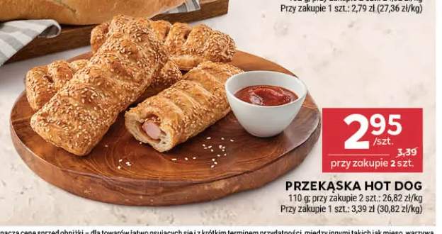 Przekąska hot dog