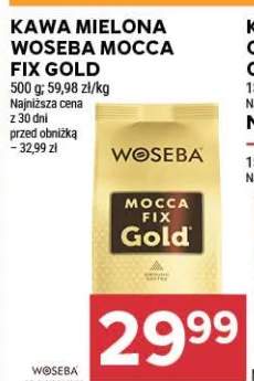 Kawa mielona Woseba Mocca Fix Gold