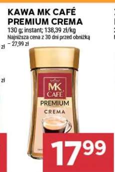 Kawa mielona MK Café Premium Crema
