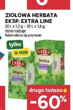 Ziołowa herbata ekspresowa Mięta Extra Line +1 wariant