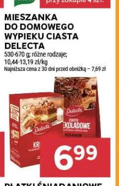 Mieszanka do domowego wypieku ciasta Delecta