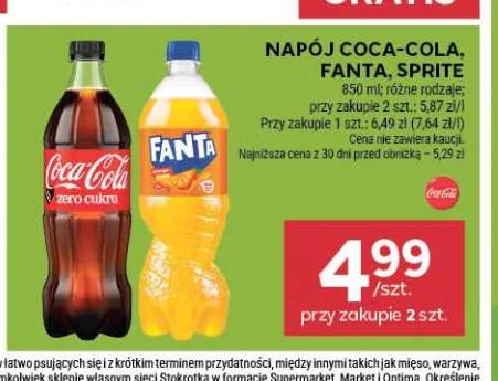 Napój gazowany Coca-Cola +2 warianty