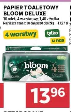 Papier toaletowy Bloom Deluxe 10-pak
