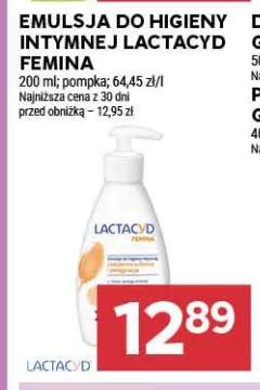 Emulsja do higieny intymnej Lactacyd Femina