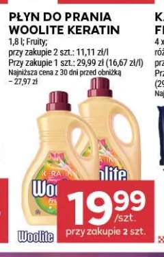 Płyn do prania Woolite Keratin Fruity