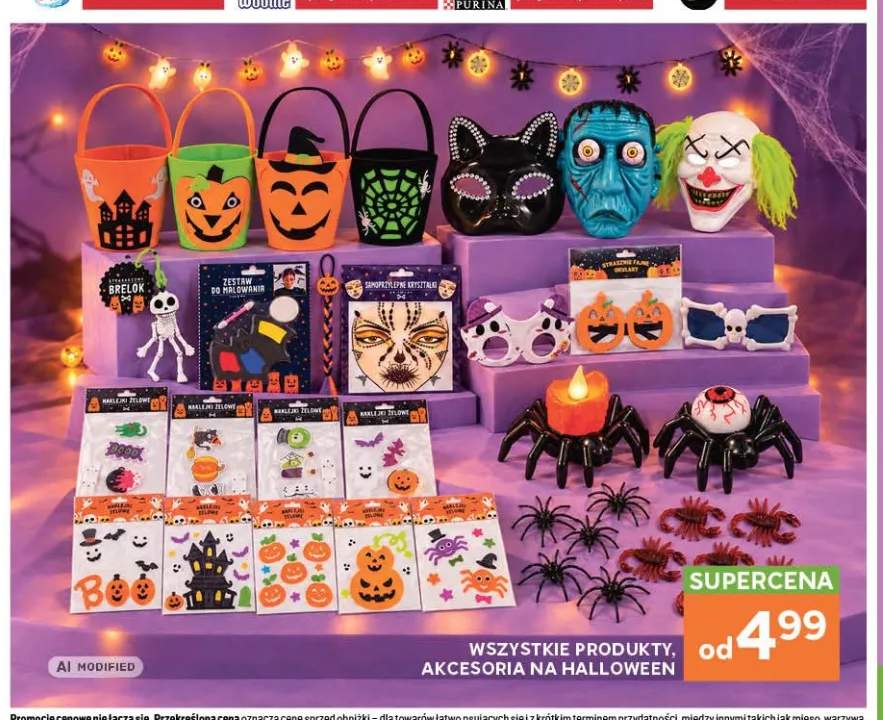 Produkty, akcesoria na Halloween