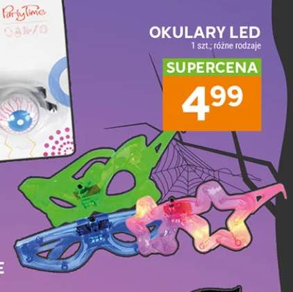 Okulary LED