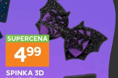 Spinka do włosów 3D