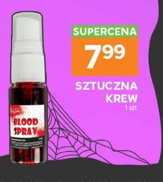 Sztuczna krew w sprayu Party Time Blood Spray