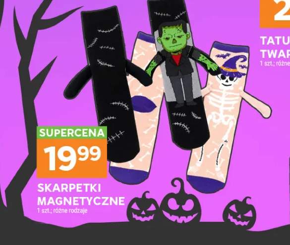 Skarpetki magnetyczne Frankenstein
