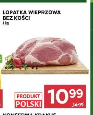 Łopatka wieprzowa bez kości