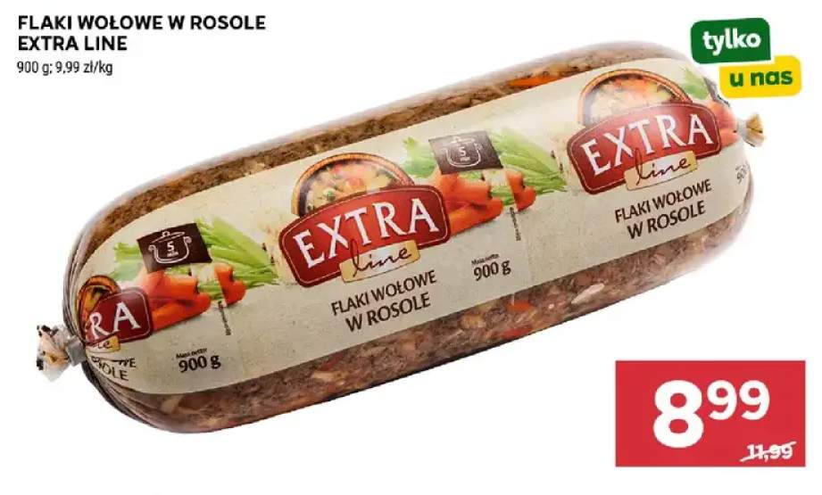 Flaki wołowe w rosole Extra Line