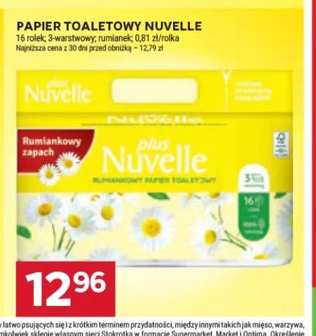 Papier toaletowy Nuvelle rumianek