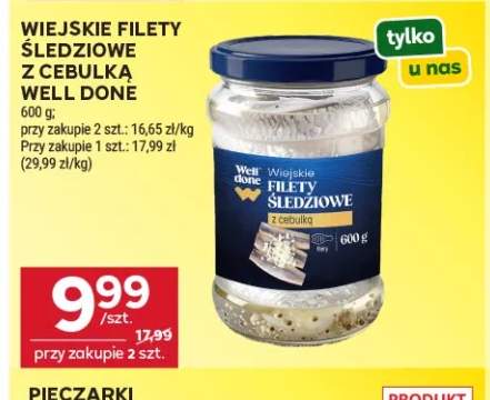 Wiejskie filety śledziowe z cebulką Well Done