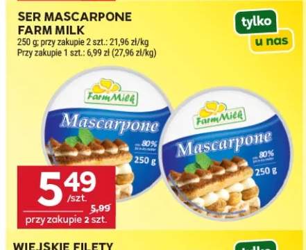 Ser mascarpone Farm Milk