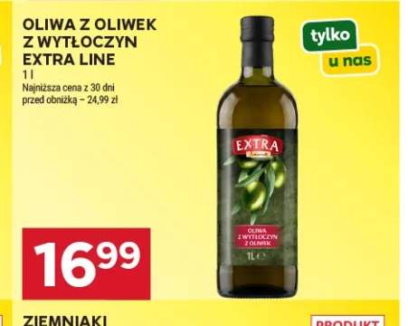 Oliwa z oliwek z wytłoczyn Extra Line