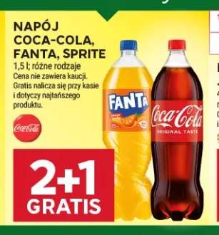 Napój gazowany Coca-Cola +2 warianty