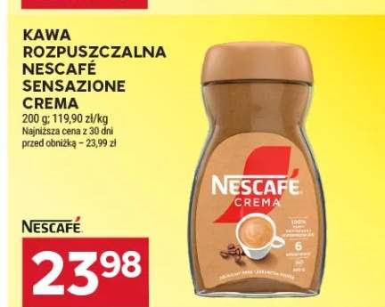Kawa rozpuszczalna Nescafé Sensazione Crema