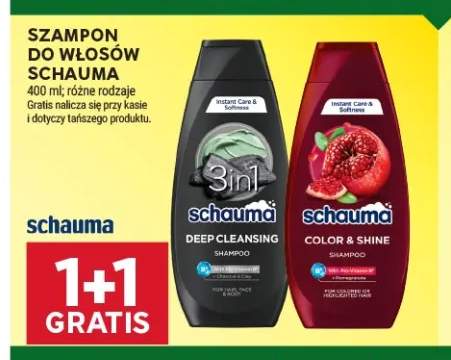 Szampon do włosów Schauma Deep Cleansing +1 wariant