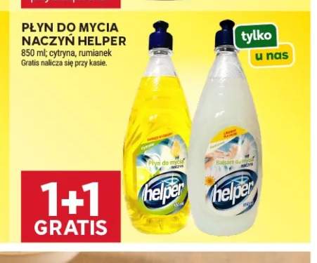 Płyn do mycia naczyń Helper rumianek +1 wariant