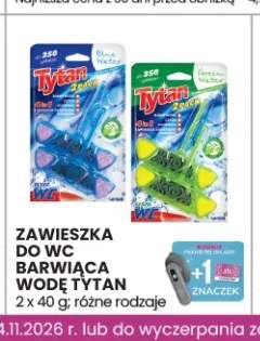 Zawieszka do WC barwiąca wodę 2-pak Tytan