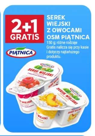 Serek wiejski z owocami Piątnica