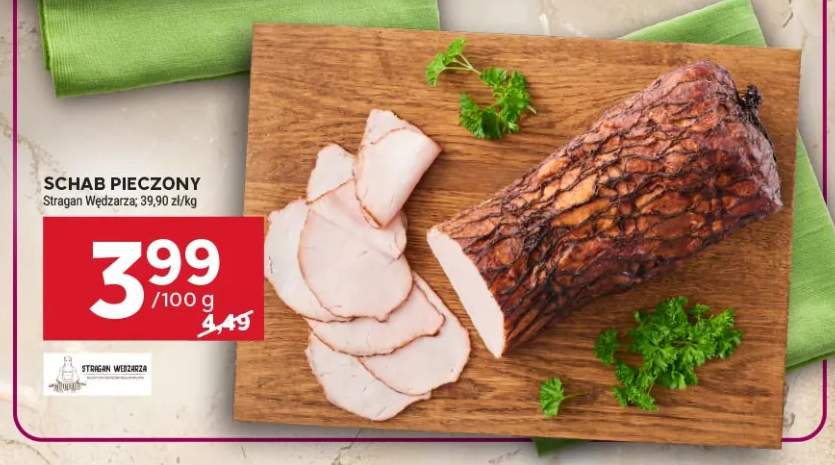 Schab pieczony Stragan Wędzarza
