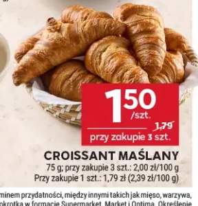 Croissant maślany