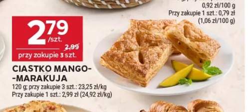 Ciastko mango-marakuja