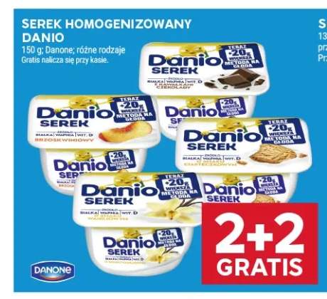 Serek homogenizowany Danio