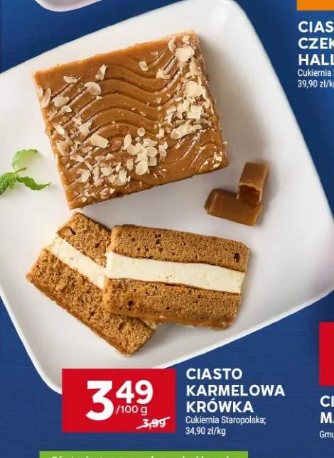Ciasto Karmelowa Krówka Cukiernia Staropolska