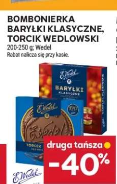 Bombonierka Baryłki klasyczne E.Wedel +1 wariant
