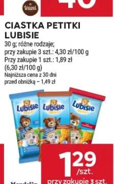 Ciastka Petitki Lubisie