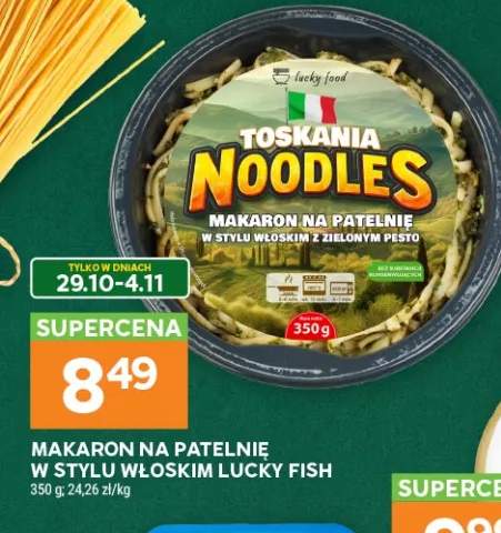 Makaron na patelnię w stylu włoskim Lucky Fish